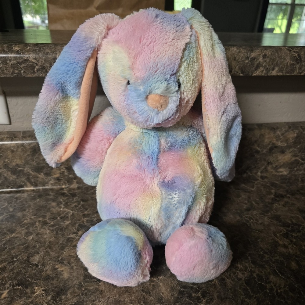 Gund Thistle 15" Multicolor Bunny Pre-Owned